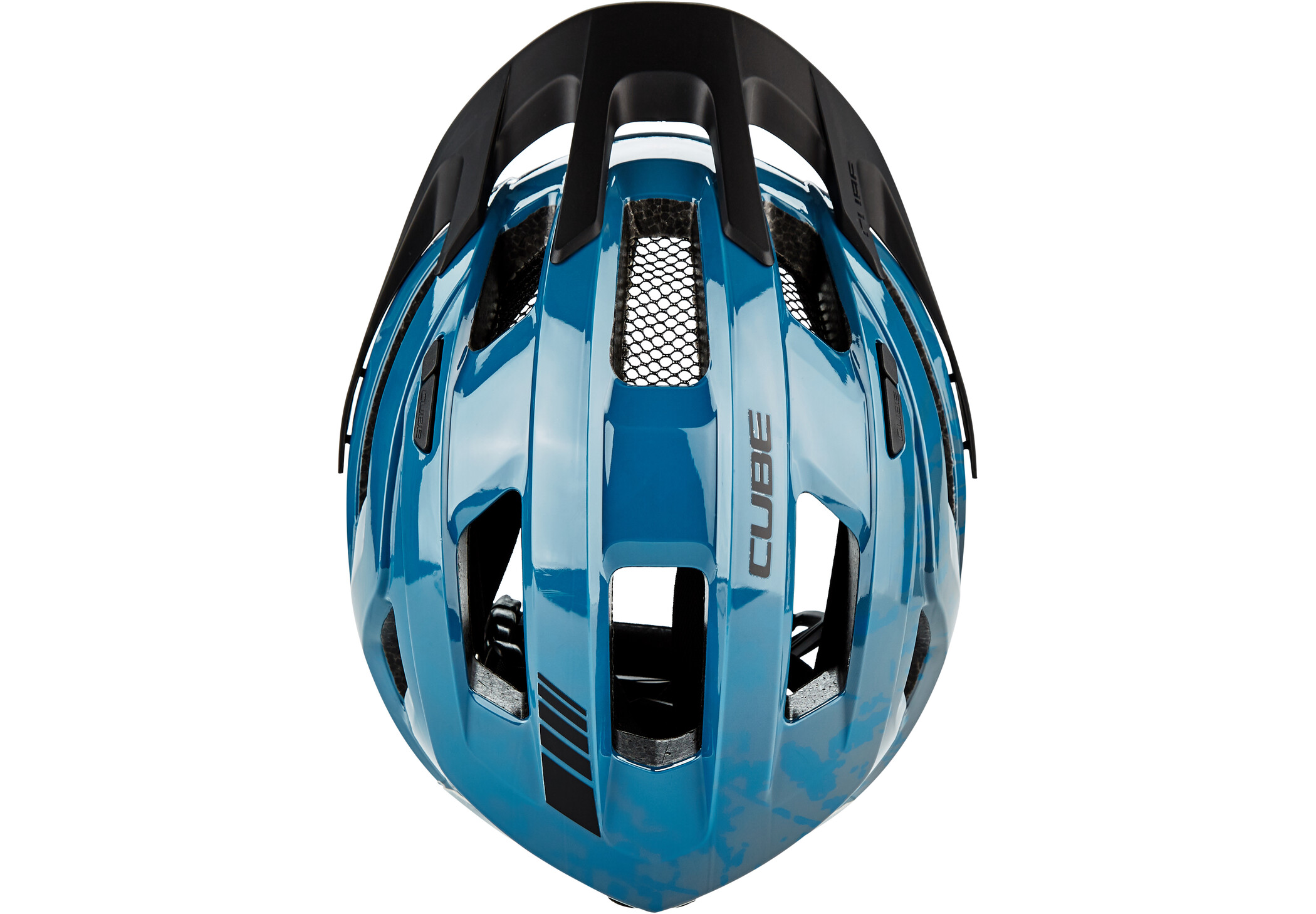 Cube Steep Helm blau