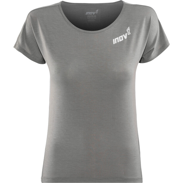 inov-8 AT/C Dri Release Kurzarm T-Shirt Damen grau