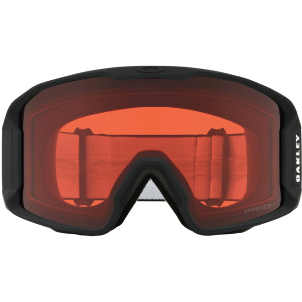 Oakley Line Miner XL Lunettes de ski Homme, noir/rouge