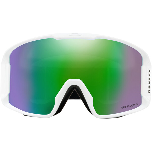 Oakley Line Miner XL Snow Goggles Men matte white/prizm jade iridium