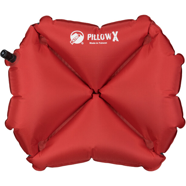 Klymit Pillow X, czerwony