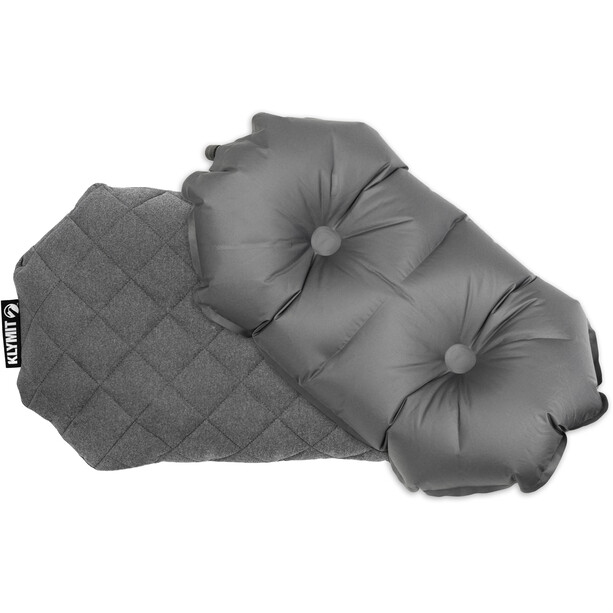 Klymit Luxe Coussin, gris