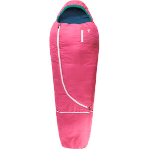Grüezi-Bag Biopod Wool World Traveller Sac de couchage Enfant, rose rose