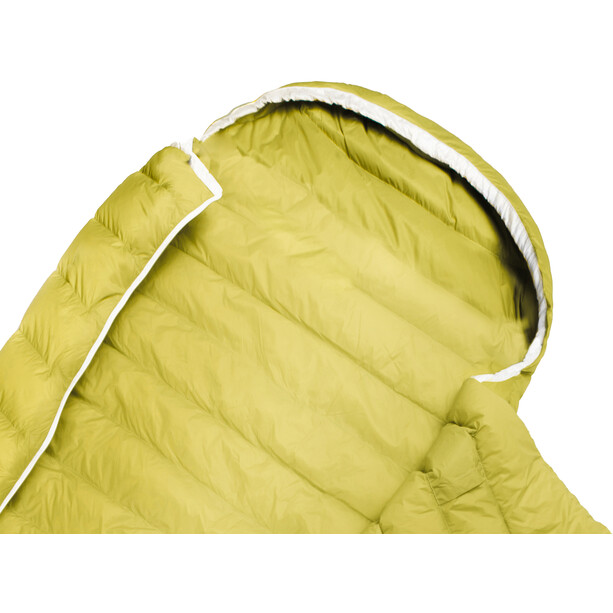 Grüezi-Bag Biopod DownWool Extreme Light 200 Sacos de dormir, verde