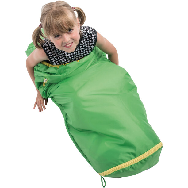 Grüezi-Bag Grow Colorful Sacos de dormir Niños, verde