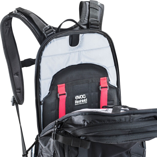 EVOC FR Trail Unlimited Plecak z protektorem 20l, czarny/biały