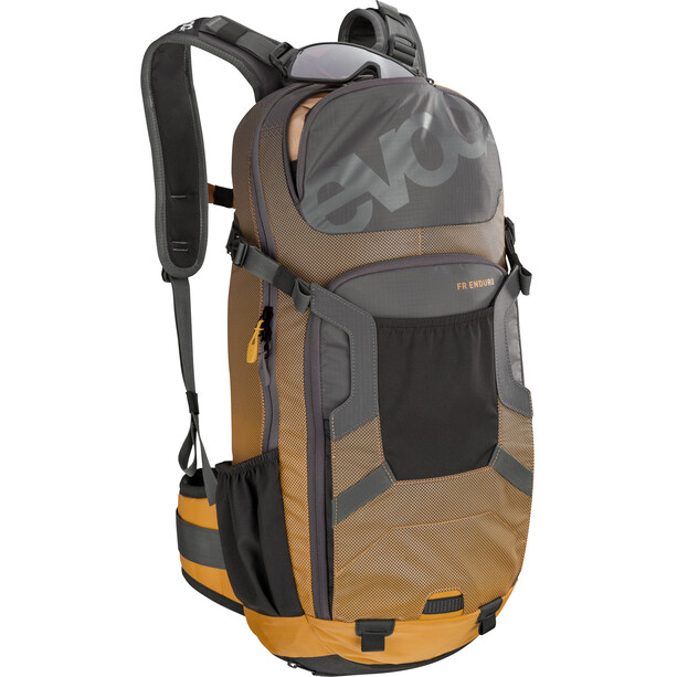 EVOC FR Enduro Protector Backpack 16l carbon grey/loam