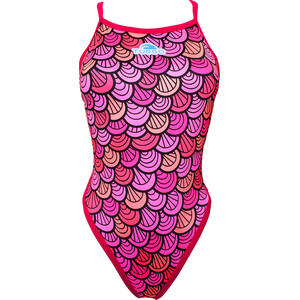 Turbo Revolution Mermaid Tail Swimsuit Dam pink pink