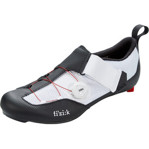 Fizik Transiro Infinito R3 Chaussures de triathlon, noir/blanc noir/blanc