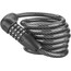 ABUS Numero 5510C Bloqueador de cable en espiral 180cm, negro