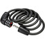 ABUS Star 4508C Coil Cable Lock 150cm black