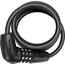 ABUS Star 4508C Coil Cable Lock 150cm black