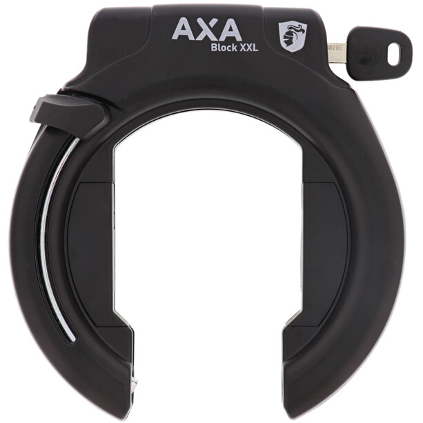 Axa Block XXL Retractable Frameslot, zwart