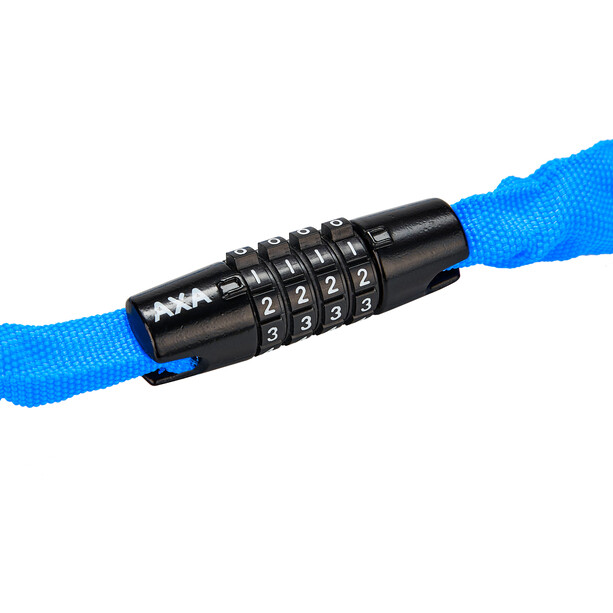 Axa Rigid Code Kettingslot 120cm, blauw