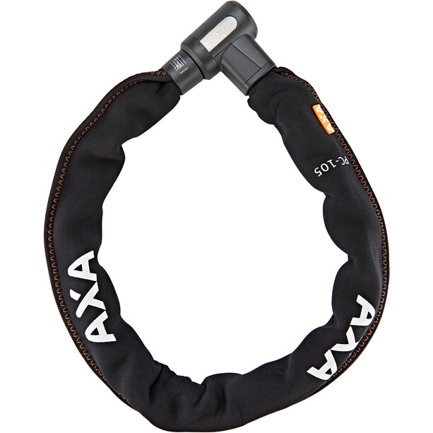 Axa ProCarat+ Łańcuch rowerowy z zamkiem 105cm, czarny