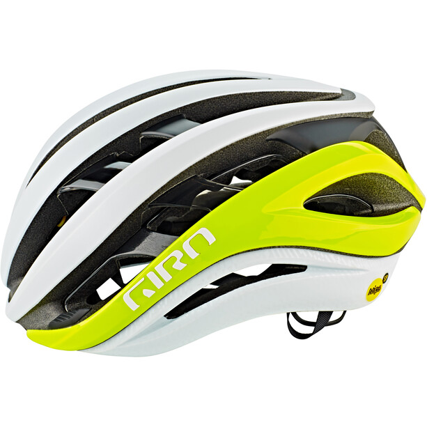 Giro Aether MIPS Helmet mat citron/white