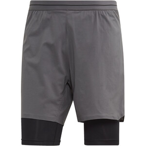 adidas TERREX Agravic 2-in-1 Shorts Heren, grijs grijs