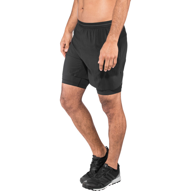 adidas TERREX Agravic 2-in-1 Shorts Heren, zwart