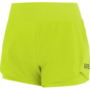 GOREWEAR R7 2-in-1 Shorts Damen grün grün