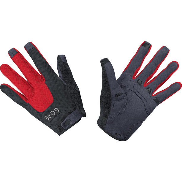 GORE WEAR C5 Trail Handschuhe schwarz/rot