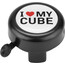 Cube I love my Cube Fahrradklingel schwarz/weiß