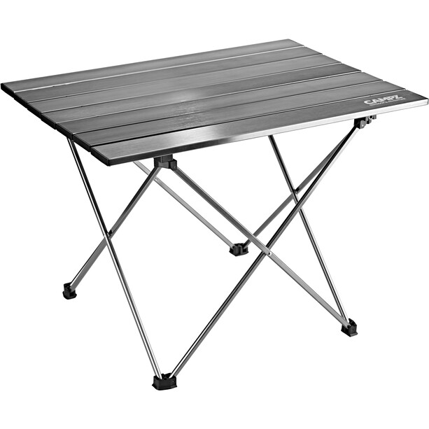 CAMPZ Ausroll-Tisch 56x40x40cm Ultraleicht silber