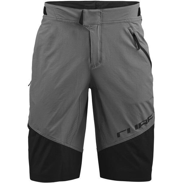 Cube Edge Pantalones cortos holgados Hombre, gris/negro