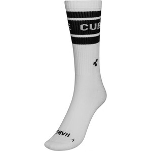 Cube After Race High Cut Socken weiß/schwarz weiß/schwarz