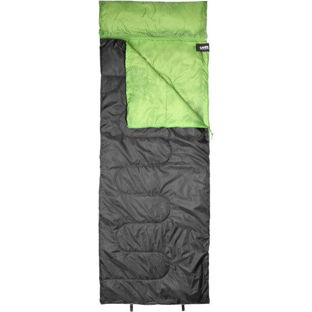 CAMPZ Surfer 400 Sleeping Bag anthracite/green