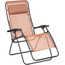 Lafuma Mobilier RSXA Chaise longue avec Cannage Phifertex, rouge/gris