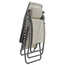 Lafuma Mobilier RSXA Clip Chaise longue Batyline, beige/gris