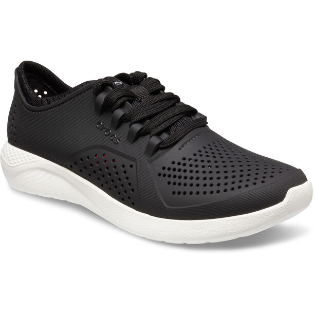 Crocs LiteRide Pacer Schuhe Damen schwarz/weiß