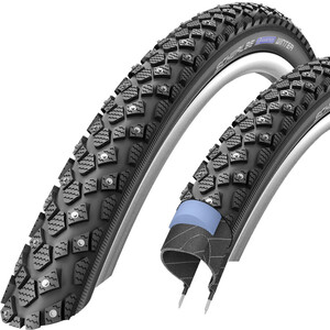 SCHWALBE Marathon Winter Plus Clincher Tyre Reflex 26x1.75" svart svart