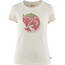 Fjällräven Arctic Fox Print T-Shirt Femme, blanc