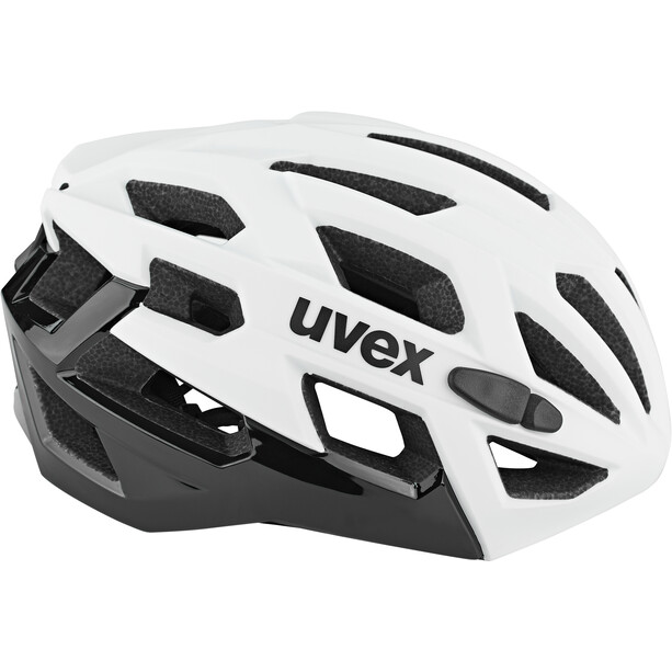 UVEX Race 7 Casco, blanco/negro