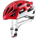 UVEX Race 7 Helm rot/weiß