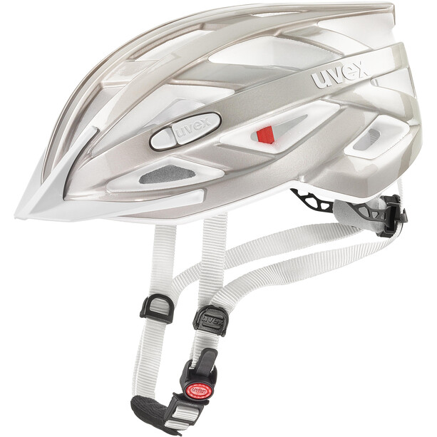 UVEX I-VO 3D Kask rowerowy, biały/srebrny