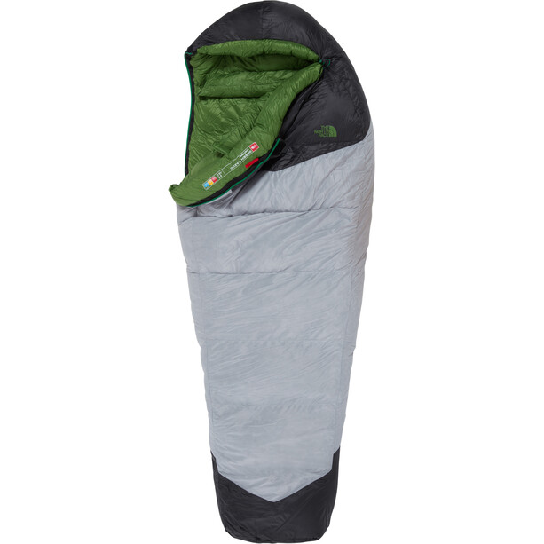 The North Face Green Kazoo Sleeping Bag Long grå/grön