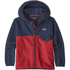 Patagonia Micro D Snap-T Jas Kinderen, blauw/rood blauw/rood