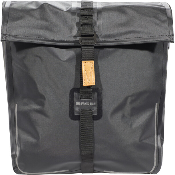 Basil Urban Dry Double Pannier Bag MIK 50l solid black