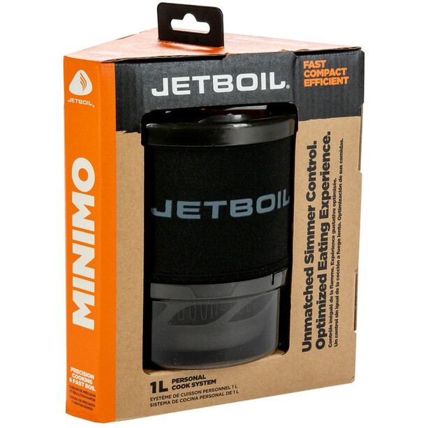 Jetboil MiniMo Campingkoger, sort/sølv