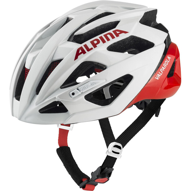 Alpina Valparola Helmet white-red