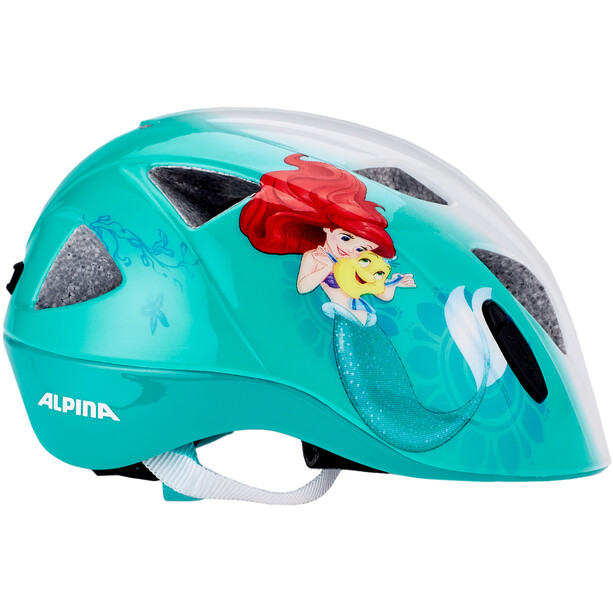 Alpina Ximo Disney Kask rowerowy Dzieci, petrol/biały