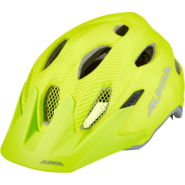 Alpina Carapax Flash Helm Jugend gelb