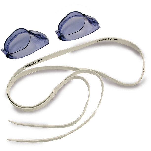 speedo Swedish Okulary pływackie, biały/niebieski