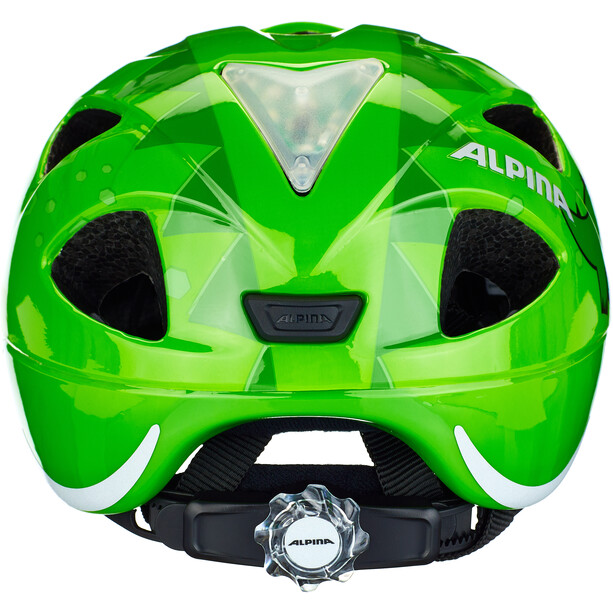 Alpina Ximo Flash Helmet Kids green dino