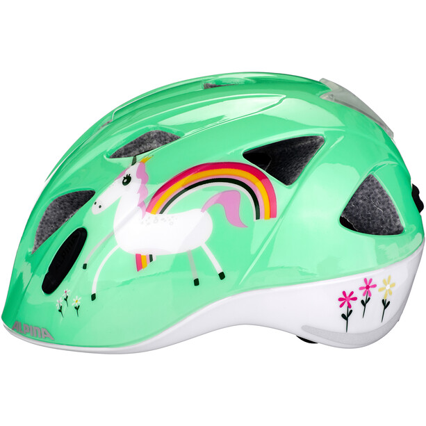 Alpina Ximo Flash Helmet Kids mint unicorn