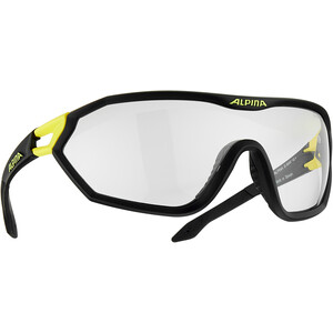 Alpina S-Way VL+ Brille schwarz/gelb schwarz/gelb