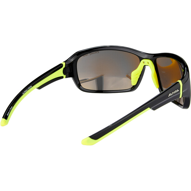 Alpina Lyron Glasses black-neon yellow