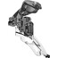 Shimano Deore XT FD-M8000 Deragliatore 3x11 fascetta alta con adattatore 318/286mm 66-69° 40 denti